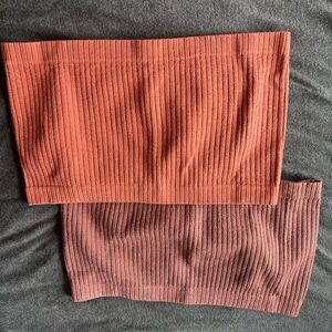 5/35$ or 10/60$

Set of Two Bandeau Tops (No Strap) - Never Worn